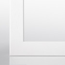 Doppelglas-Bilderrahmen DUBAI Weiß (matt lackiert) 15 x 15 cm